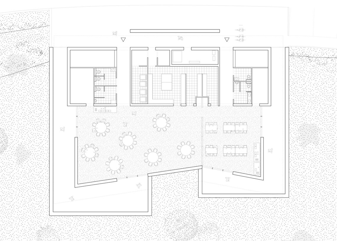 Community hall, beynes / graal