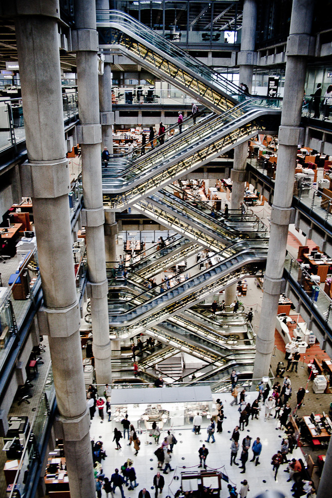 Richard Rogers: Biography, Works, Awards 154 Lloyd's of london building / richard rogers | classics on architecture lab