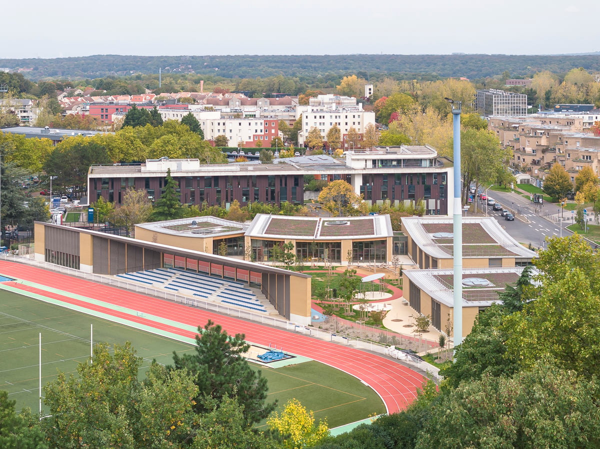 Default Parc des loges childhood and sports center / hemaa architectes