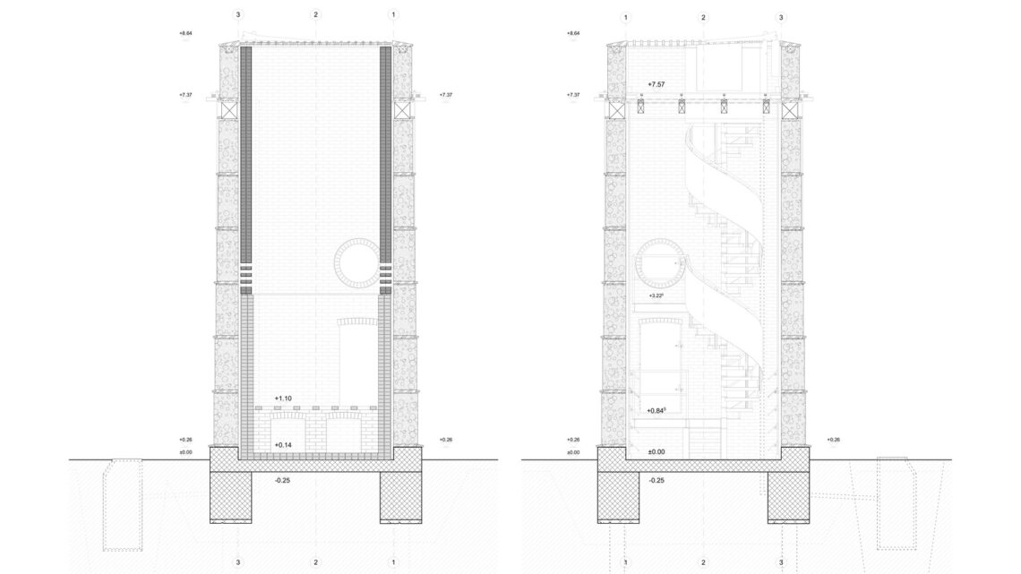 Kiln tower for the brickworks museum / boltshauser architekten