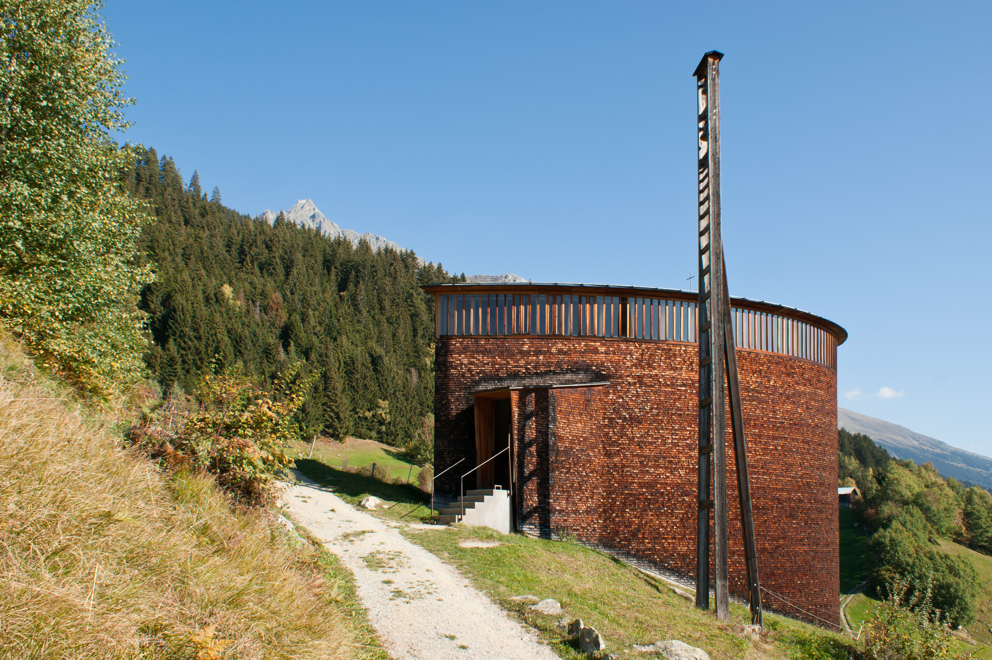 Saint benedict chapel / peter zumthor | classics on architecture lab