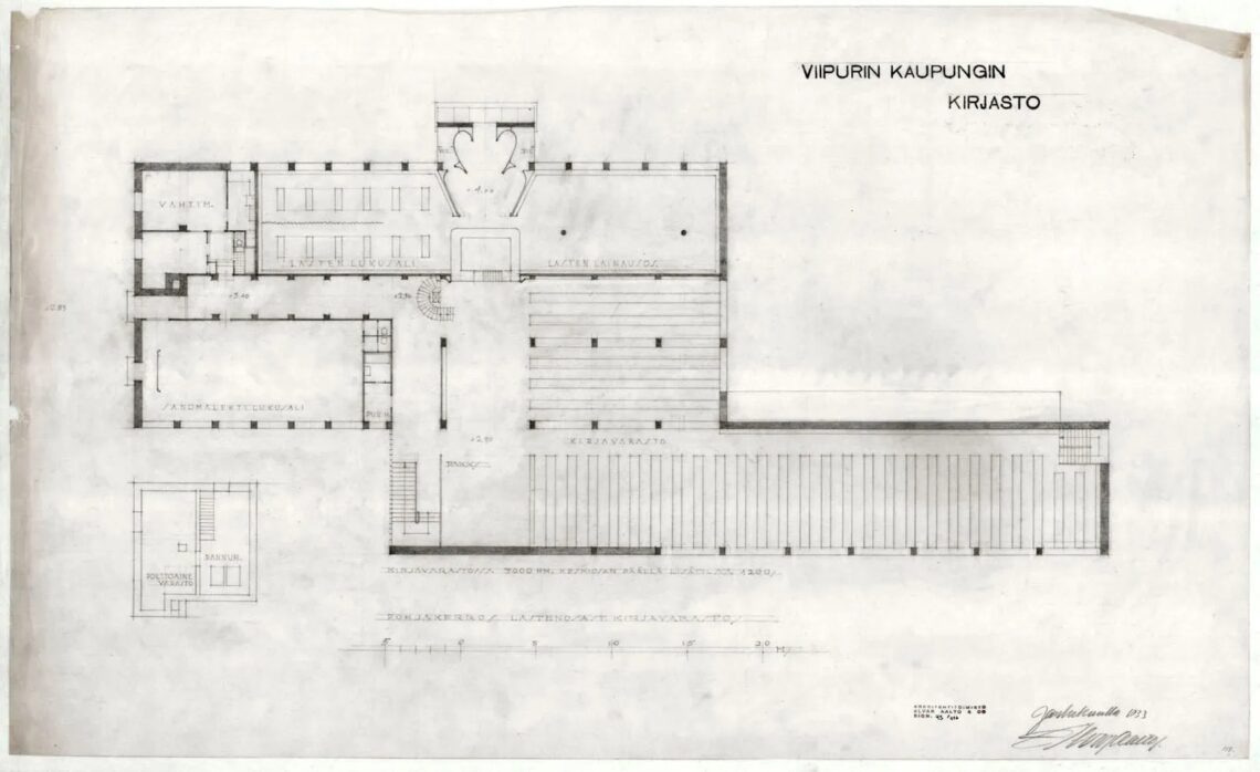 Viipuri library / alvar aalto | classics on architecture lab