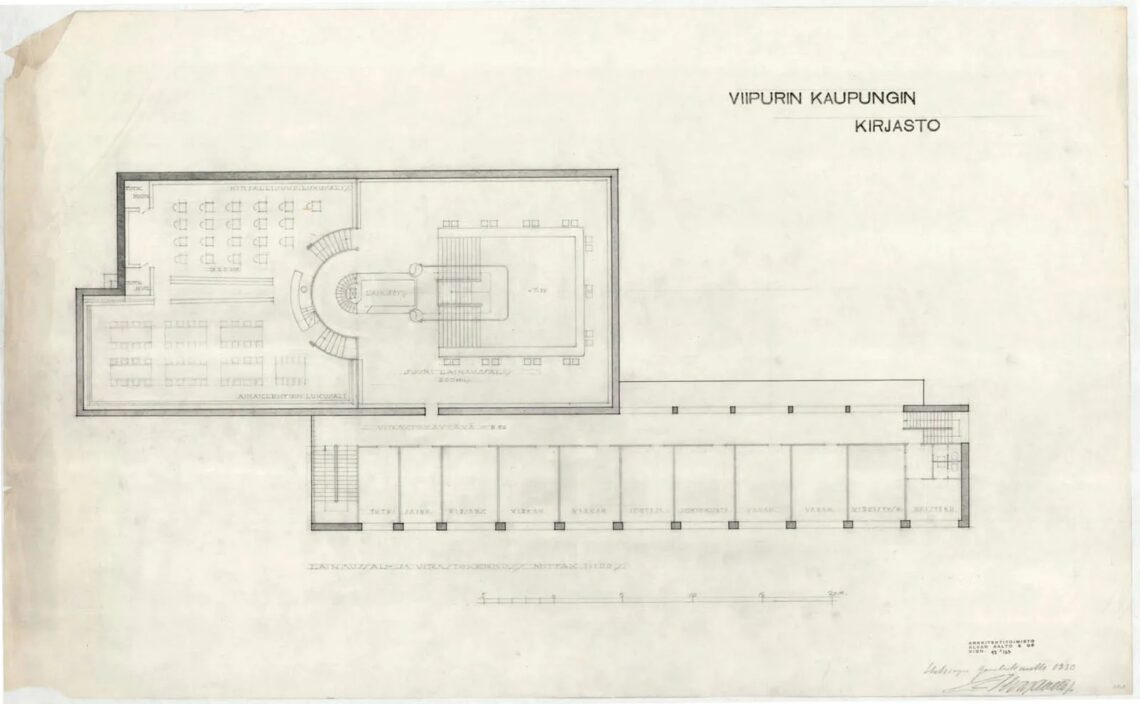 Viipuri library / alvar aalto | classics on architecture lab