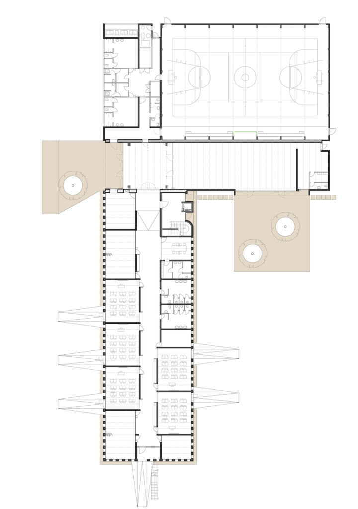 Sissa school complex / aaa office