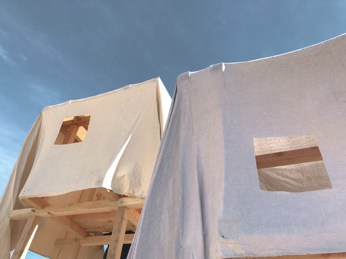 Ghost house installation / i/thee