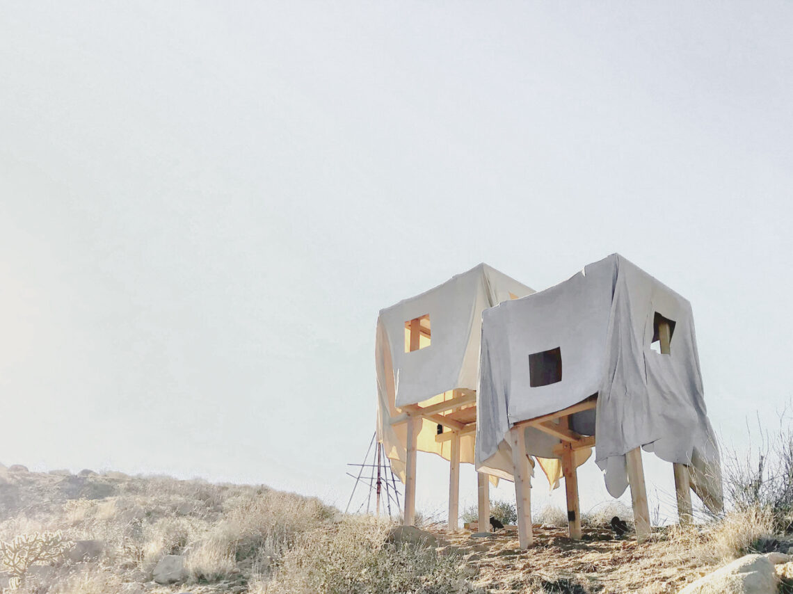 Ghost house installation / i/thee