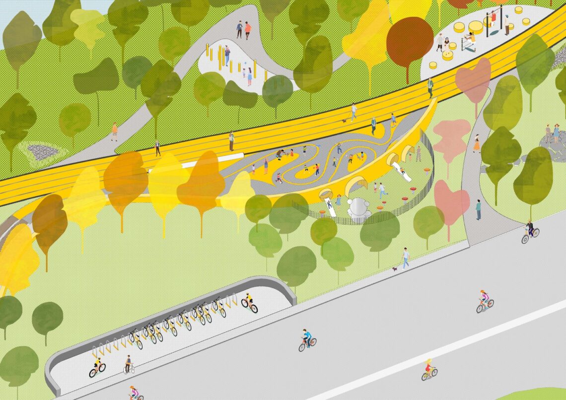 The orchestra park / soba