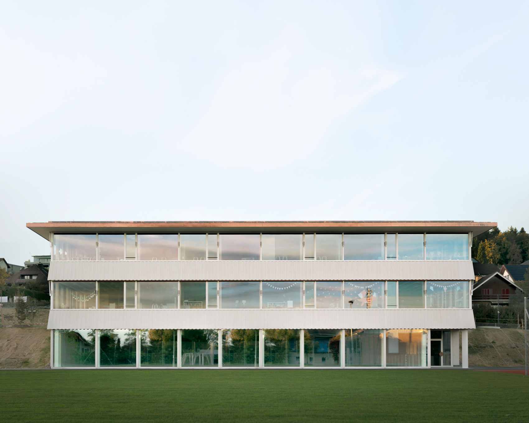 Lohn Ammansegg_000 Stöckliacker school complex / haller gut architects