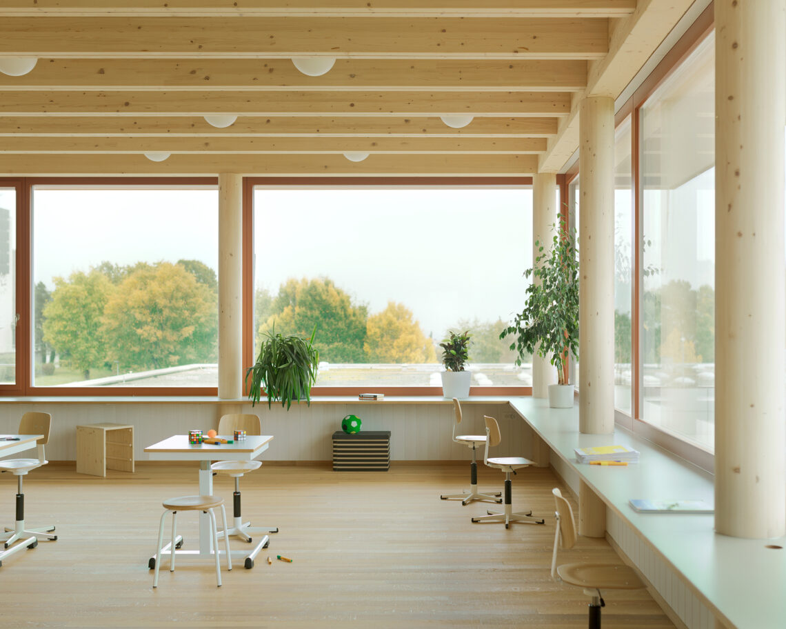 Stöckliacker School Complex / Haller Gut Architects 2 Stöckliacker school complex / haller gut architects
