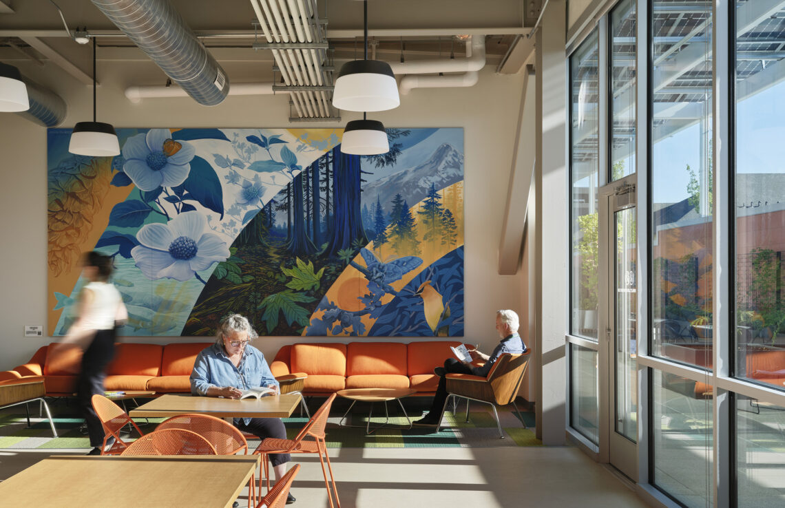 Multnomah County Library Operations Center Renovation &Amp; Expansion / Hennebery Eddy Architects 5 Multnomah county library operations center renovation & expansion / hennebery eddy architects