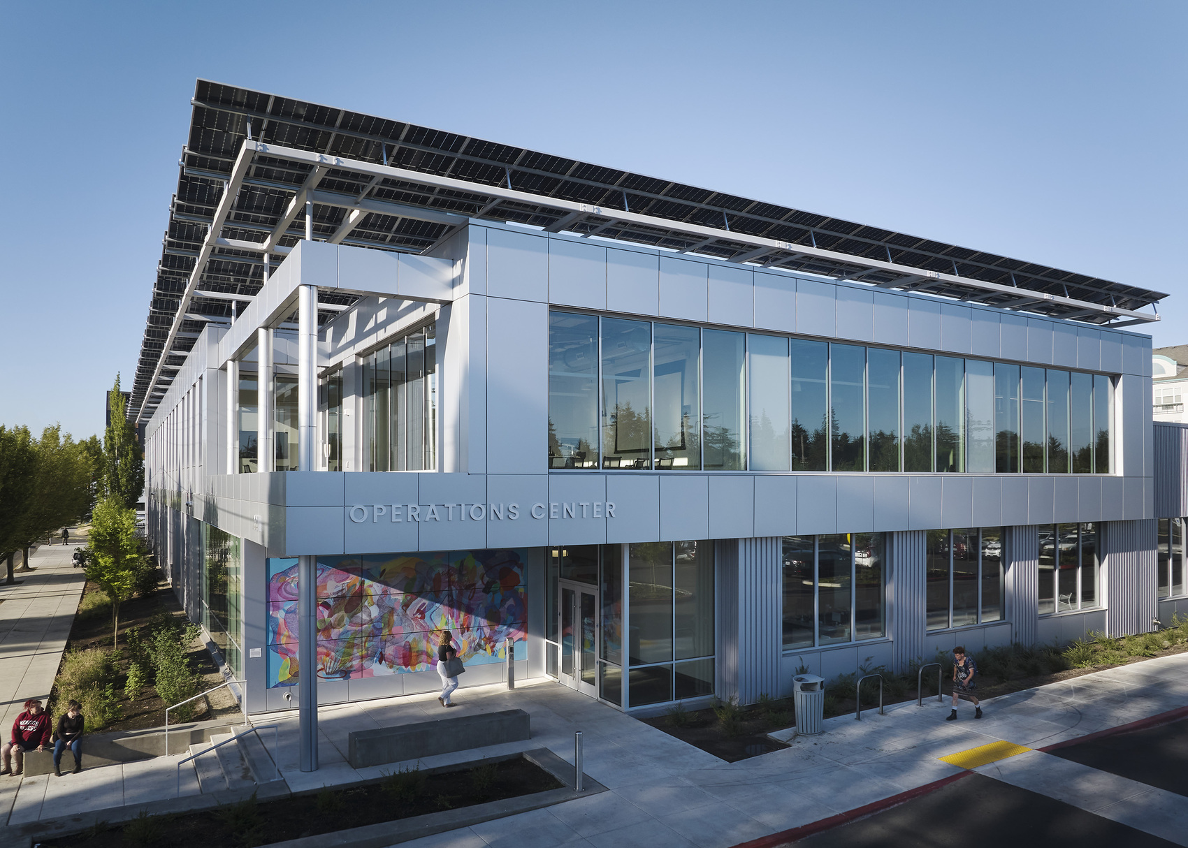 Mcl Operations_Ne Corner Multnomah county library operations center renovation & expansion / hennebery eddy architects