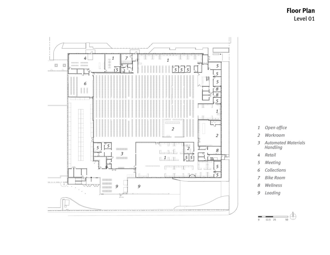 Multnomah County Library Operations Center Renovation &Amp; Expansion / Hennebery Eddy Architects 25 Multnomah county library operations center renovation & expansion / hennebery eddy architects