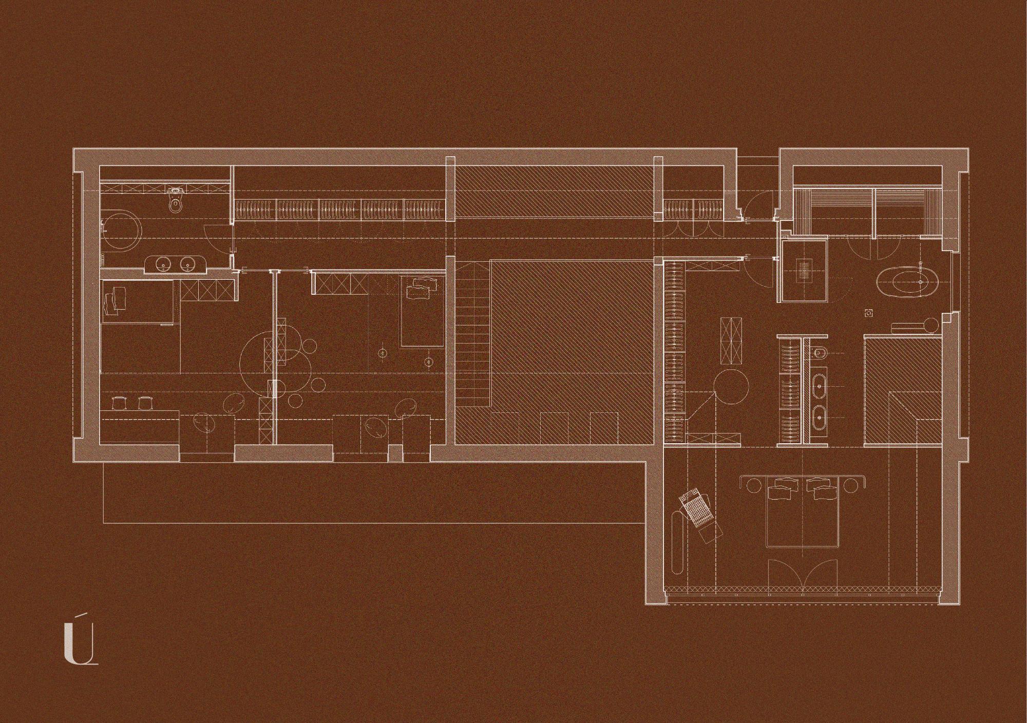 Rey _ Floorplan _ 1 Rey house / studio uzarowicz
