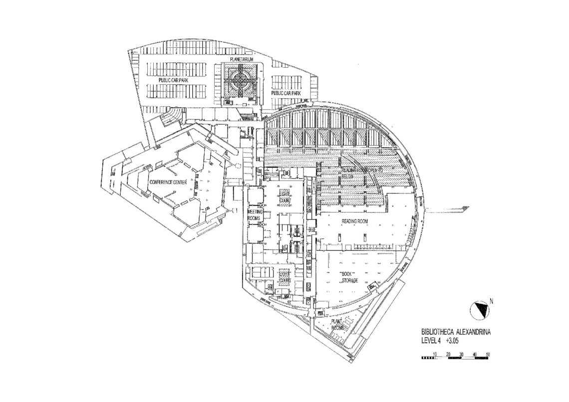 Bibliotheca alexandrina / snøhetta | classics on architecture lab