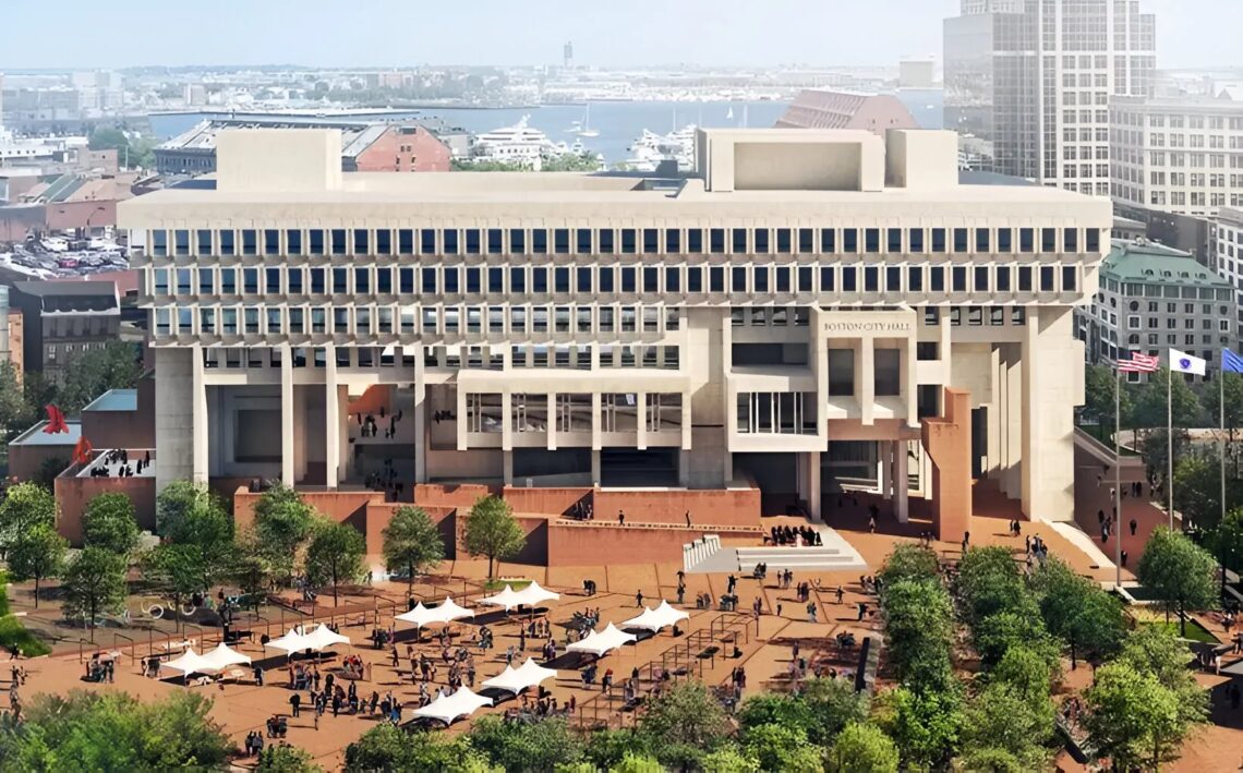 Boston city hall / kallmann, mckinnell, & knowles | classics on architecture lab