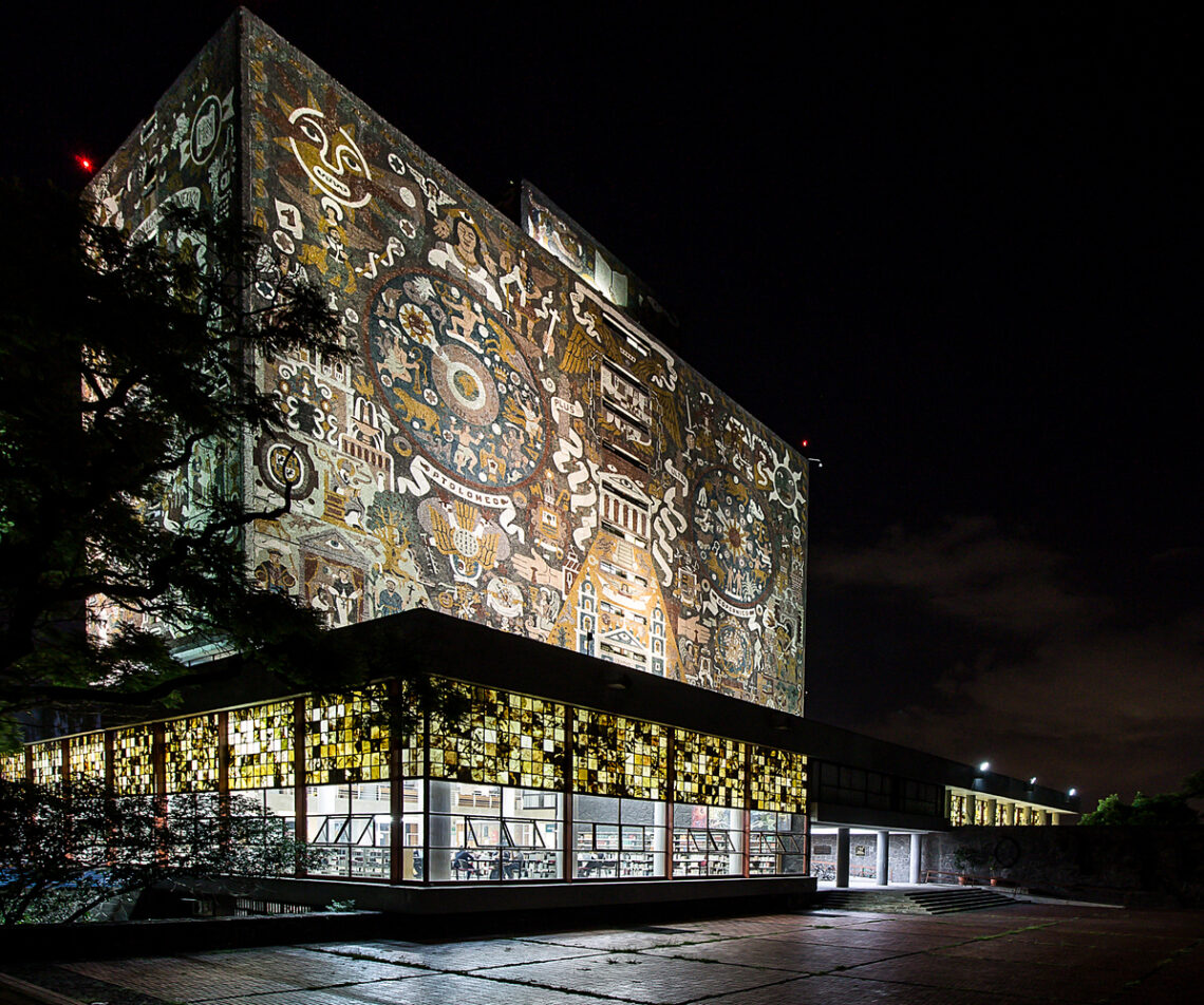 Unam central library / juan o'gorman | classics on architecture lab