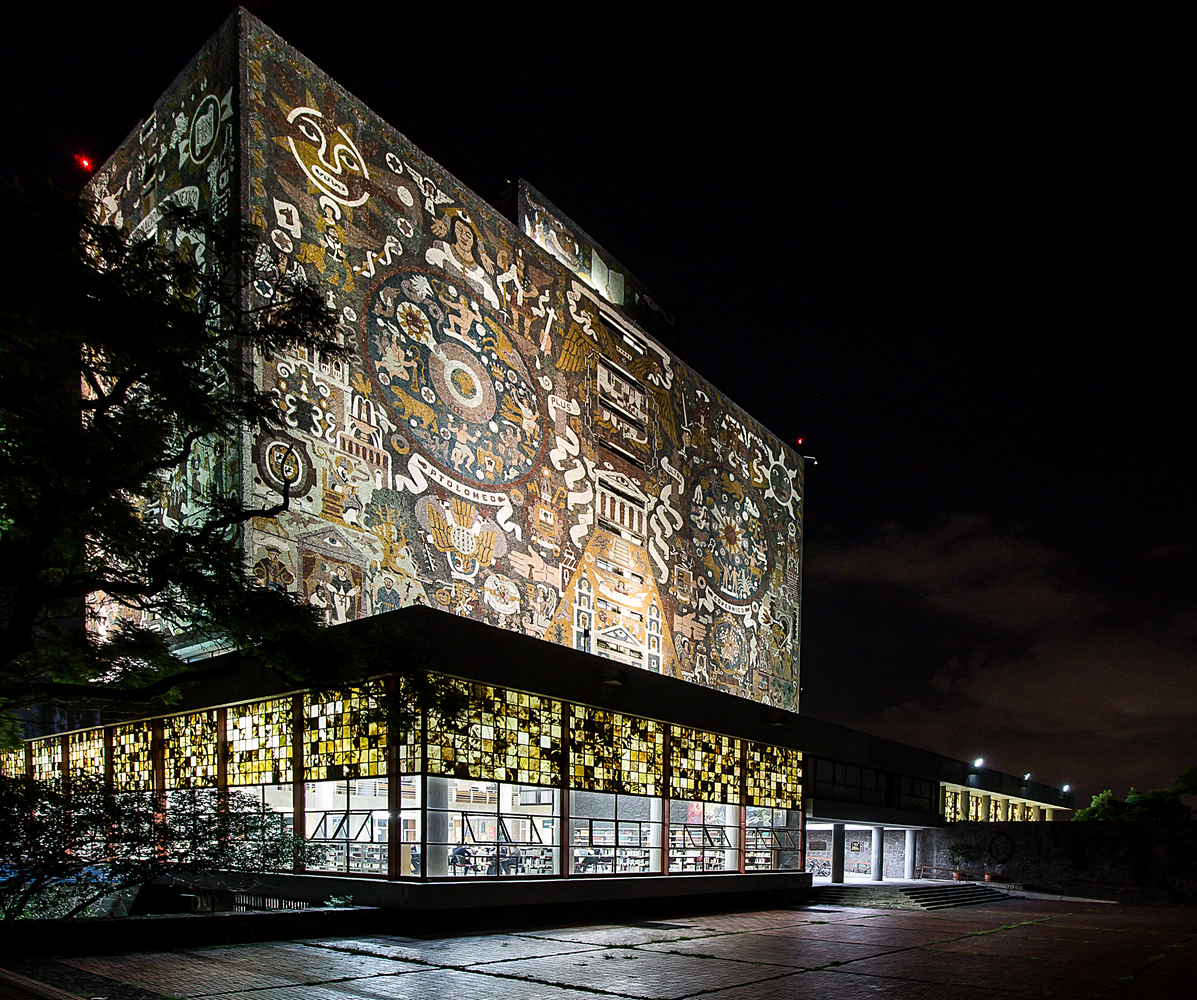 Unam central library / juan o'gorman | classics on architecture lab