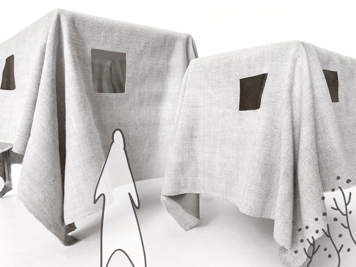 Ghost house installation / i/thee