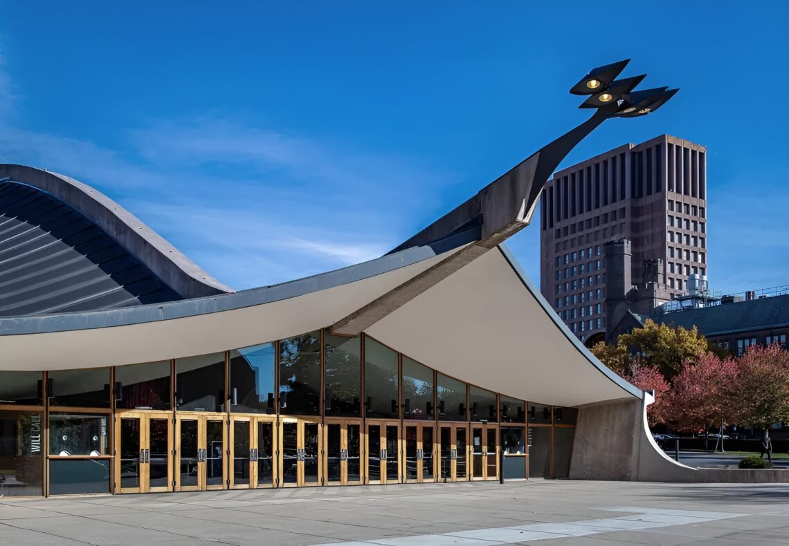David S. Ingalls Skating Rink / Eero Saarinen | Classics On Architecture Lab 32 David s. Ingalls skating rink / eero saarinen | classics on architecture lab