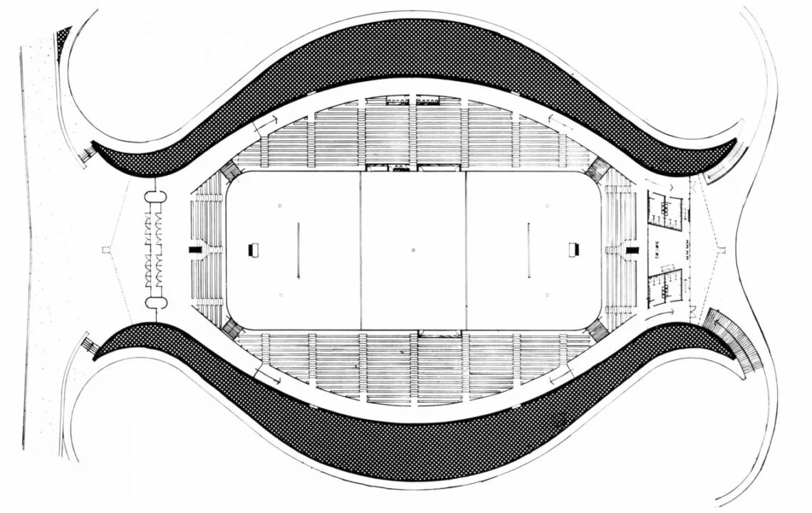 David S. Ingalls Skating Rink / Eero Saarinen | Classics On Architecture Lab 56 David s. Ingalls skating rink / eero saarinen | classics on architecture lab