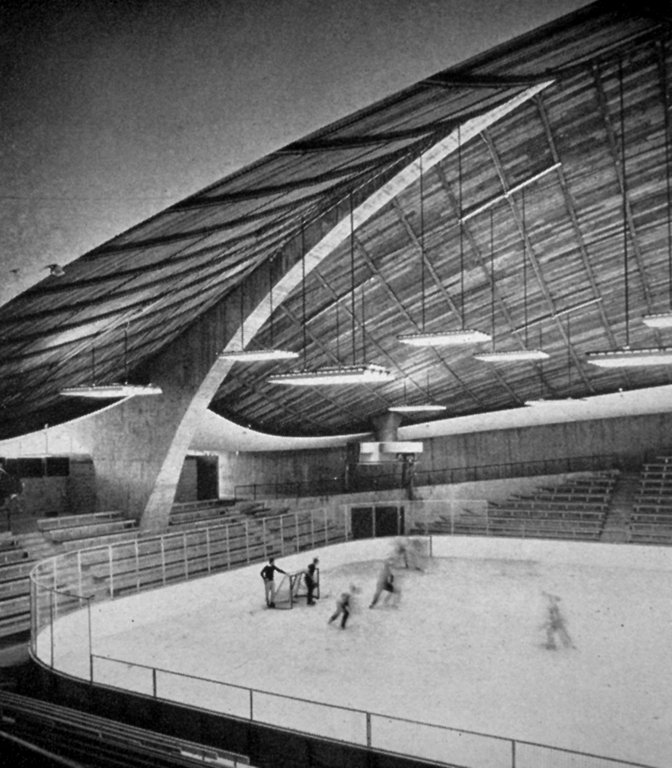 David S. Ingalls Skating Rink / Eero Saarinen | Classics On Architecture Lab 6 David s. Ingalls skating rink / eero saarinen | classics on architecture lab
