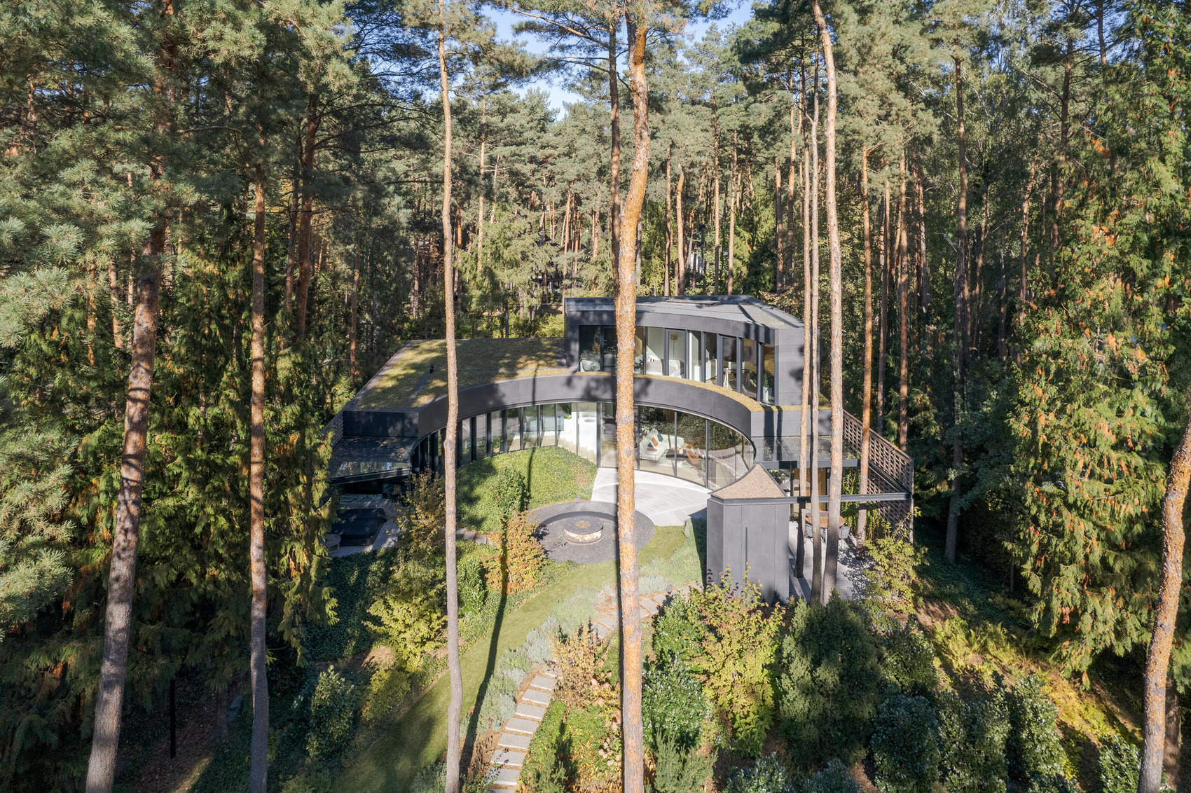 House with a glade / 77studio architektury