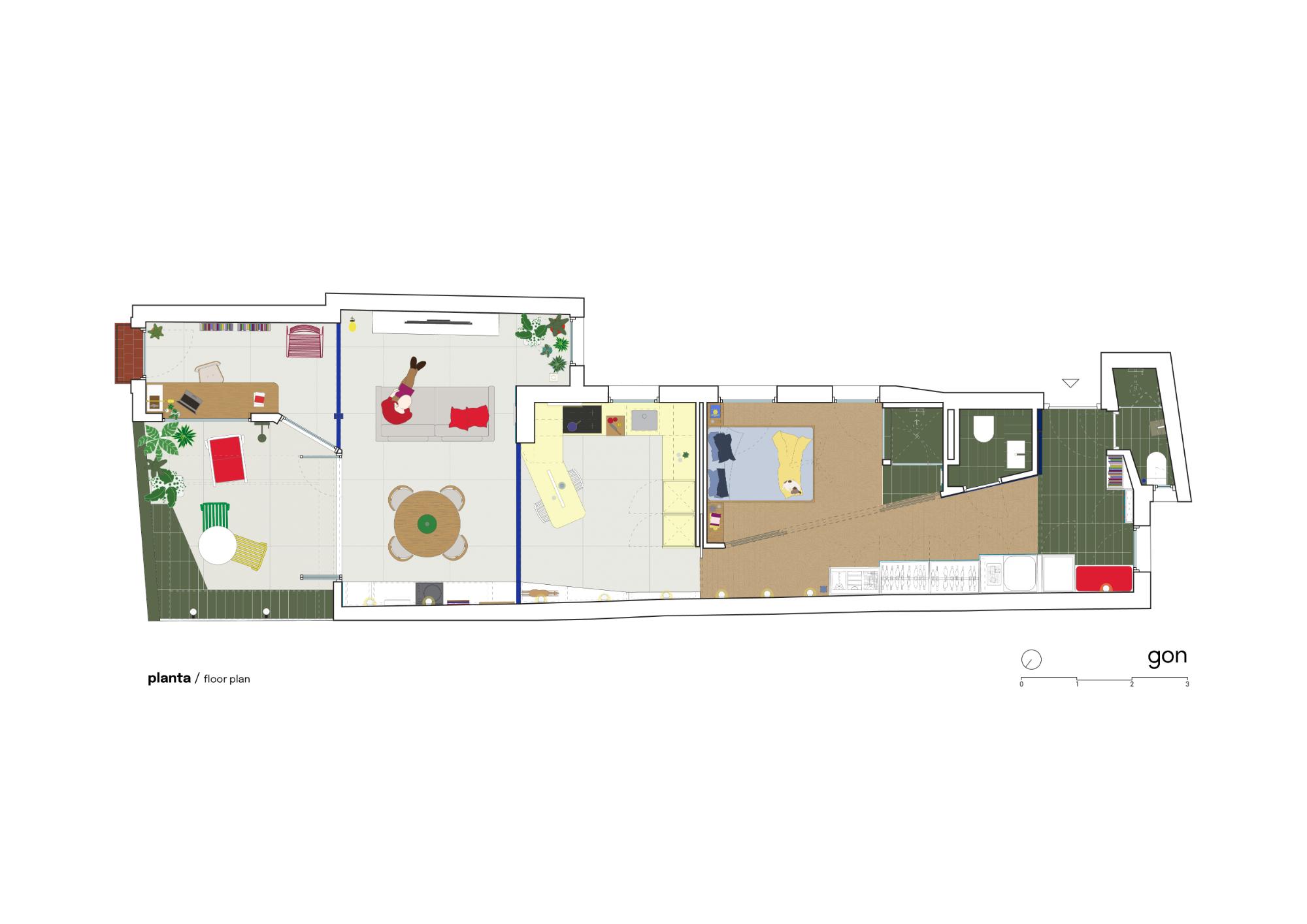 Floor Plan - Casa Jam By Gon Architects Casa jam / gon architects
