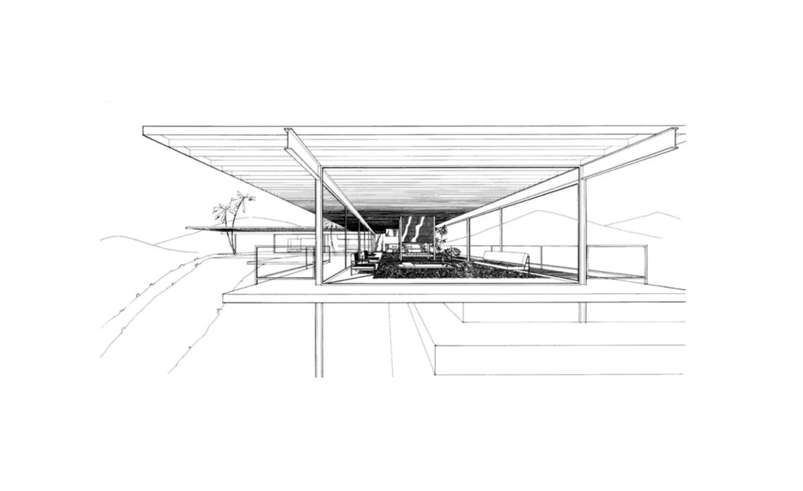 Stahl house / pierre koenig | classics on architecture lab
