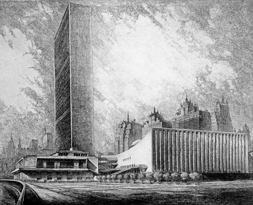 United Nations / Wallace K. Harrison | Classics On Architecture Lab 75 United nations / wallace k. Harrison | classics on architecture lab
