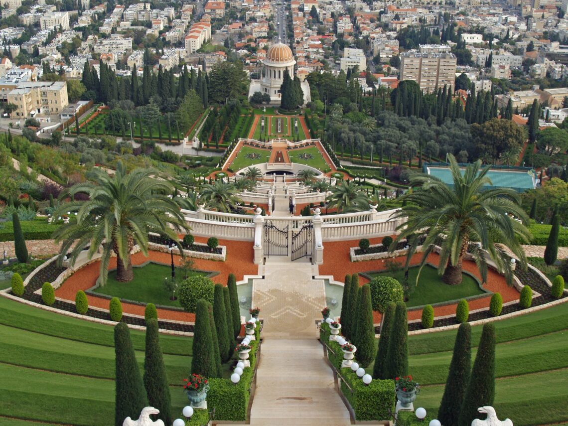 Bahai gardens by david shankbone 1