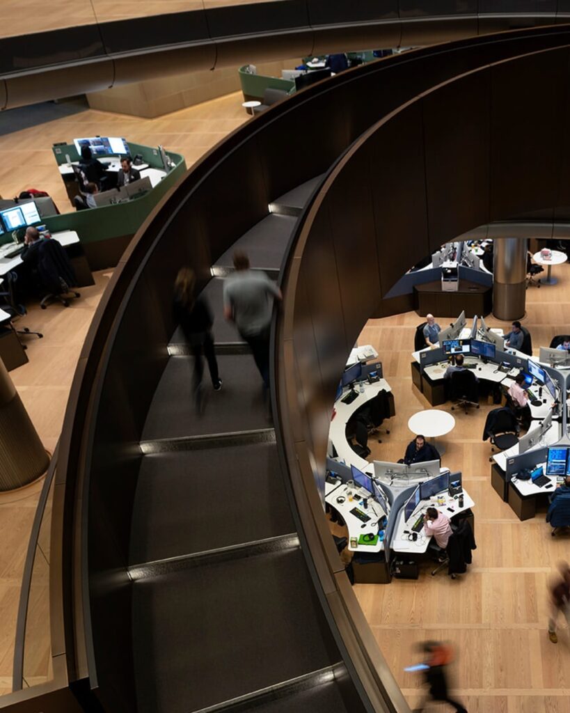 Check out one of the most distinctive features of our london office the ramp. Spanning six stor 2