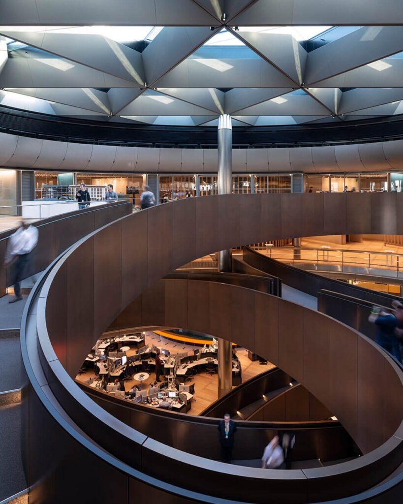 Check out one of the most distinctive features of our london office the ramp. Spanning six stor 3
