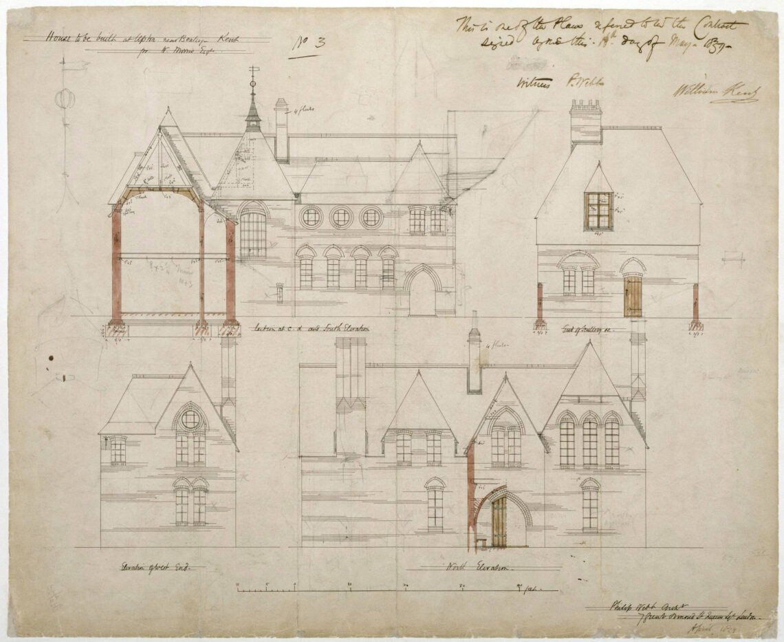 16 Iconic House Plans That Changed Architecture 119 E. 60 1916