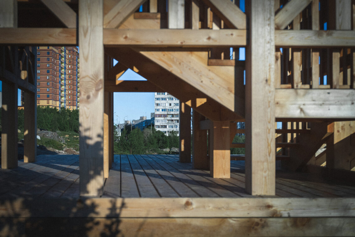 Kola Bay Lighthouse Viewpoint / Evgeny Makarenko Timber Architecture Workshop 18 Kola bay lighthouse viewpoint / evgeny makarenko timber architecture workshop