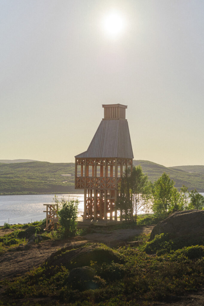 Kola Bay Lighthouse Viewpoint / Evgeny Makarenko Timber Architecture Workshop 12 Kola bay lighthouse viewpoint / evgeny makarenko timber architecture workshop
