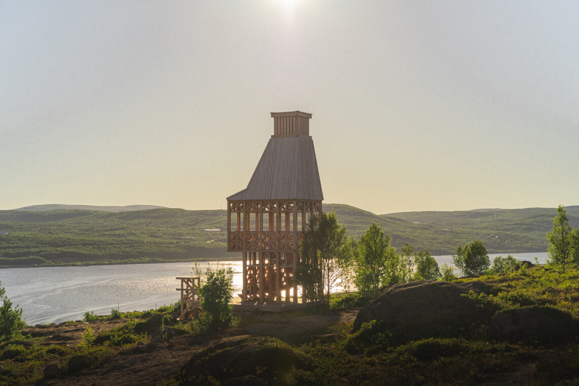 Kola Bay Lighthouse Viewpoint / Evgeny Makarenko Timber Architecture Workshop 11 Kola bay lighthouse viewpoint / evgeny makarenko timber architecture workshop
