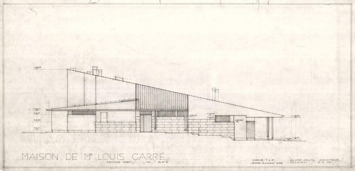 Maison louis carré / alvar aalto | classics on architecture lab