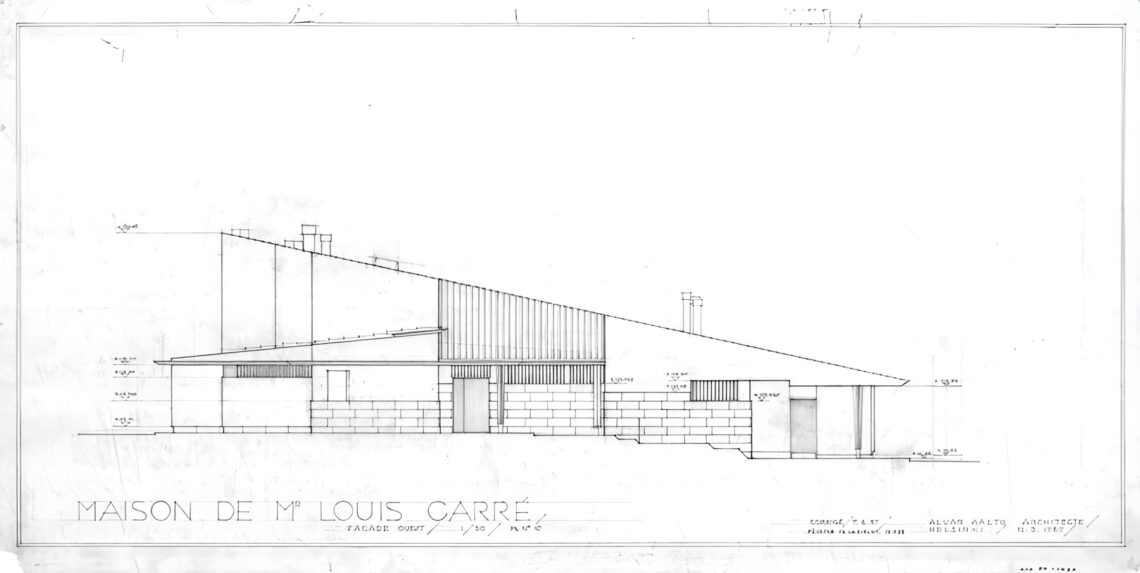 Maison louis carré / alvar aalto | classics on architecture lab
