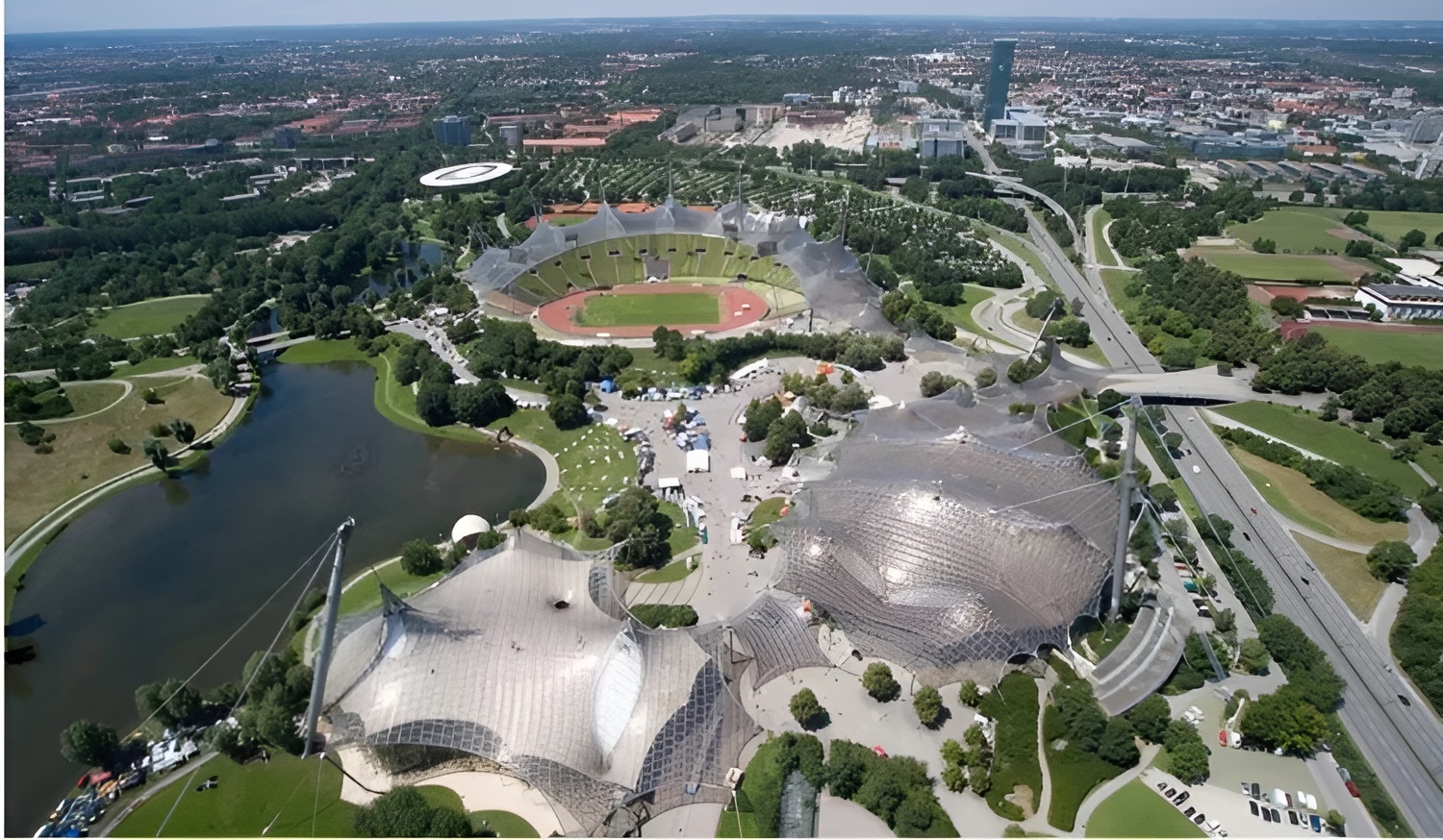 Olympiastadion (munich olympic stadium) / behnisch and partners & frei otto | classics on architecture lab