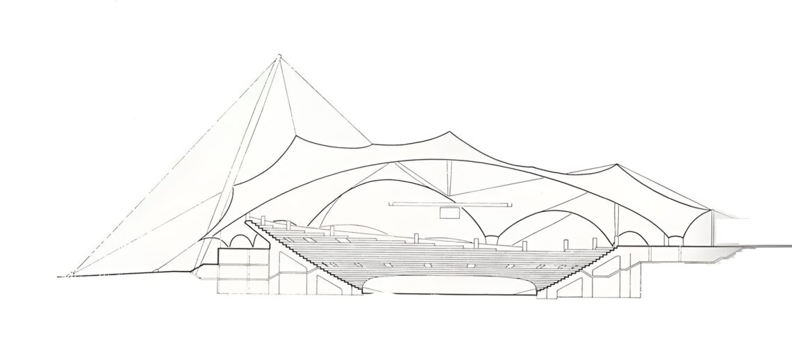 Olympiastadion (munich olympic stadium) / behnisch and partners & frei otto | classics on architecture lab