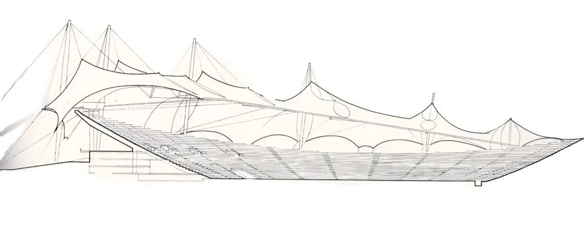 Olympiastadion (munich olympic stadium) / behnisch and partners & frei otto | classics on architecture lab