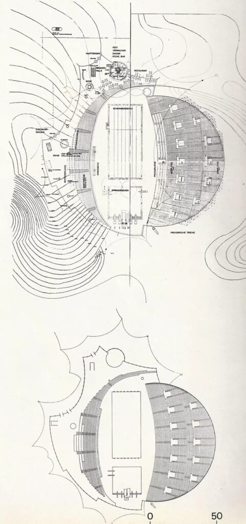 Olympiastadion (munich olympic stadium) / behnisch and partners & frei otto | classics on architecture lab