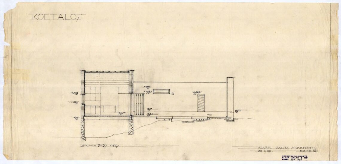 Muuratsalo experimental house / alvar aalto | classics on architecture lab