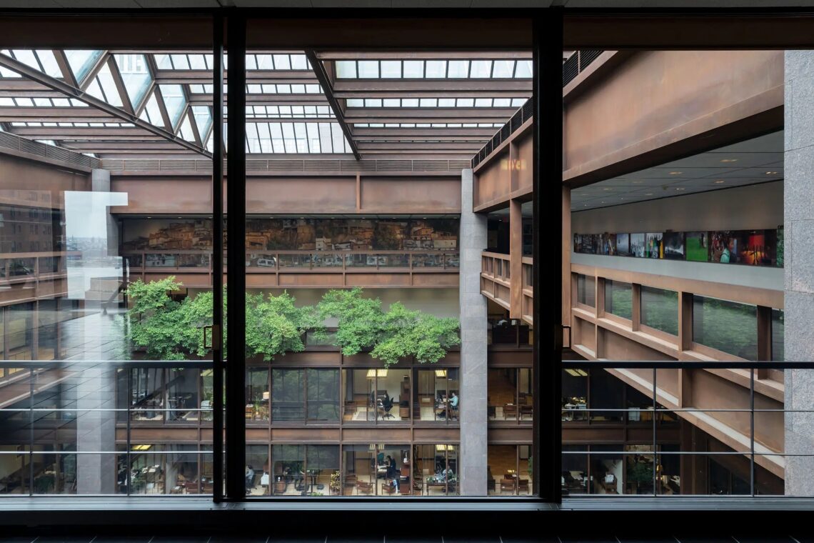 The Ford Foundation / Kevin Roche John Dinkeloo And Associates | Classics On Architecture Lab 66 The ford foundation / kevin roche john dinkeloo and associates | classics on architecture lab