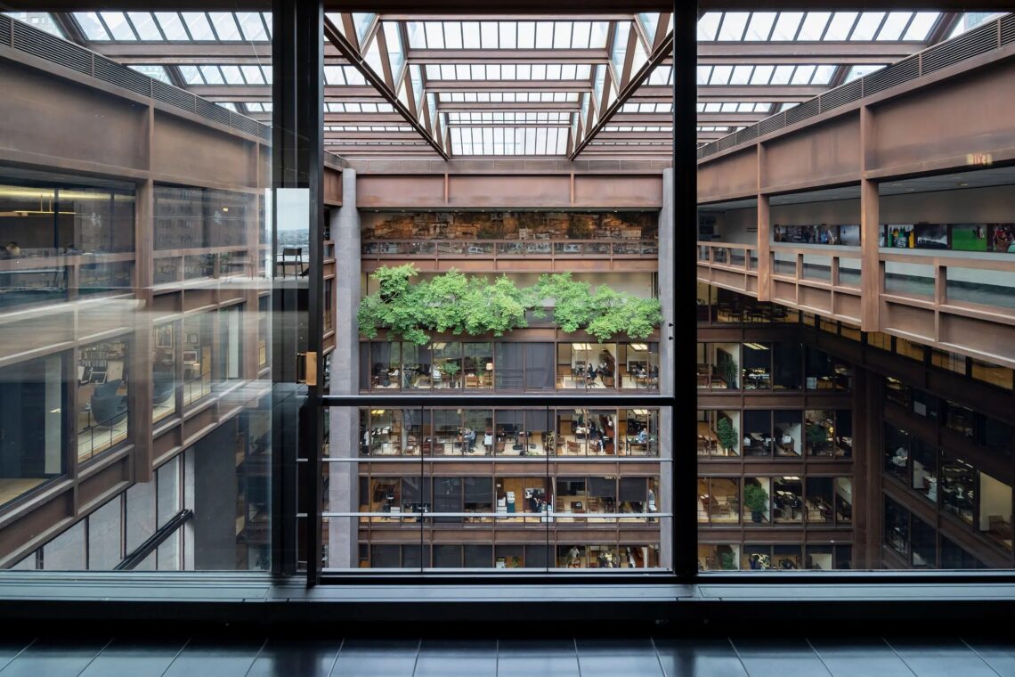 The Ford Foundation / Kevin Roche John Dinkeloo And Associates | Classics On Architecture Lab 67 The ford foundation / kevin roche john dinkeloo and associates | classics on architecture lab
