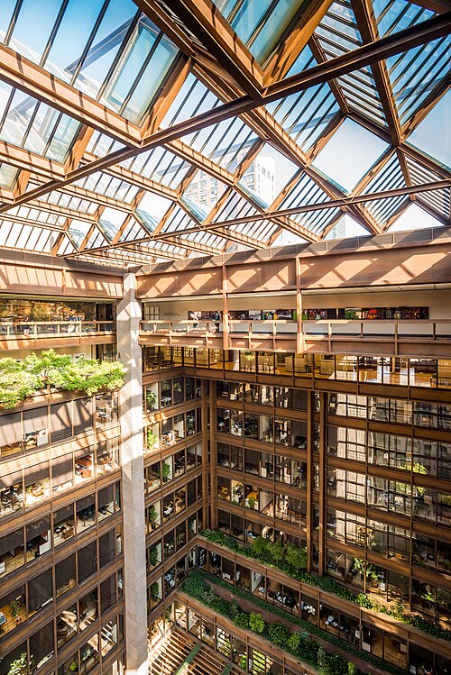 The Ford Foundation / Kevin Roche John Dinkeloo And Associates | Classics On Architecture Lab 25 The ford foundation / kevin roche john dinkeloo and associates | classics on architecture lab
