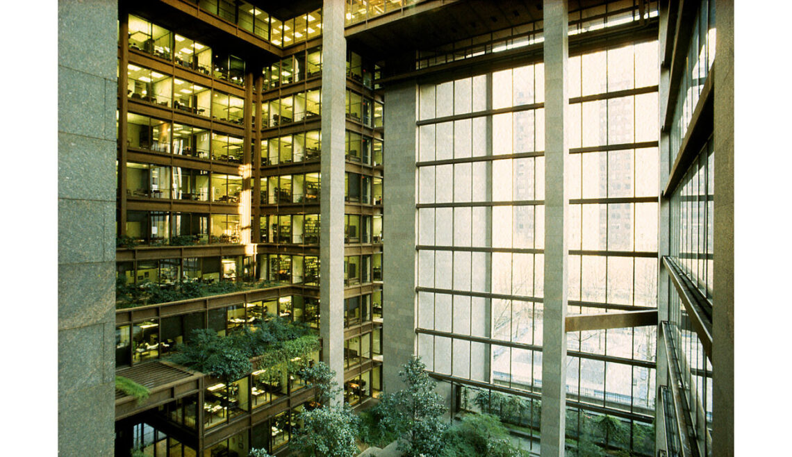 The Ford Foundation / Kevin Roche John Dinkeloo And Associates | Classics On Architecture Lab 57 The ford foundation / kevin roche john dinkeloo and associates | classics on architecture lab