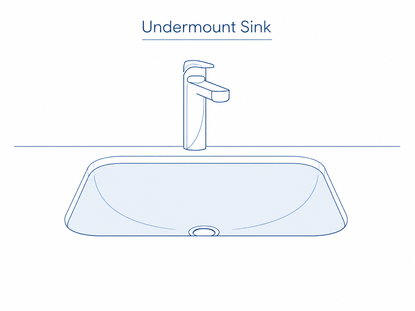 Undermount-Bathroom-Sink-Blue-Line-Illustration Architecture Lab Undermount bathroom sink blue line illustration architecture lab
