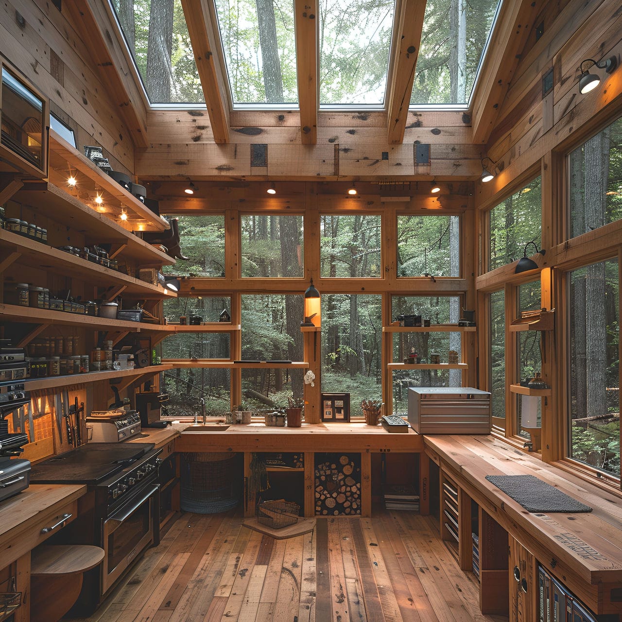 Workshop: size, functionality, uses, furniture and renovation