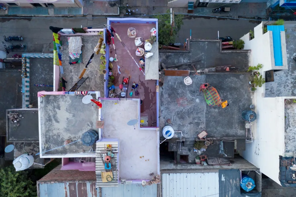 Aga Khan Award For Architecture: Prize, Importance, Winners, Jury And History 100 Interconnectivity and space interaction - aranya low cost housing - balkrishna doshi - ยฉ vastushilpa foundation